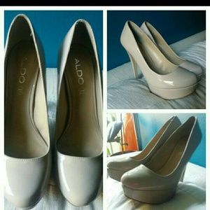 Aldo leather heels